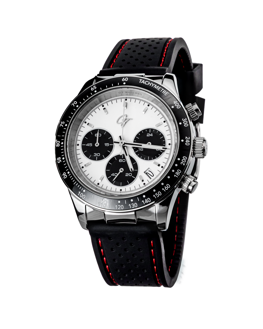 BRACELET SILICONE SPORT NOIR & ROUGE