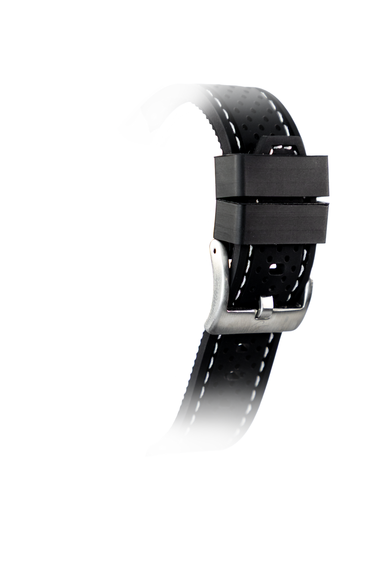 BRACELET SILICONE SPORT NOIR & BLANC