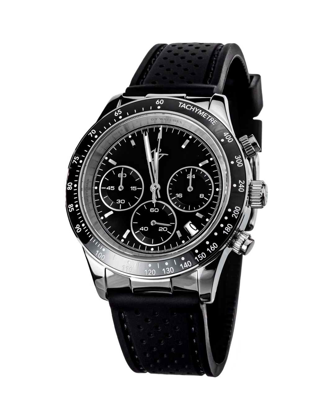 BRACELET SILICONE SPORT NOIR & NOIR