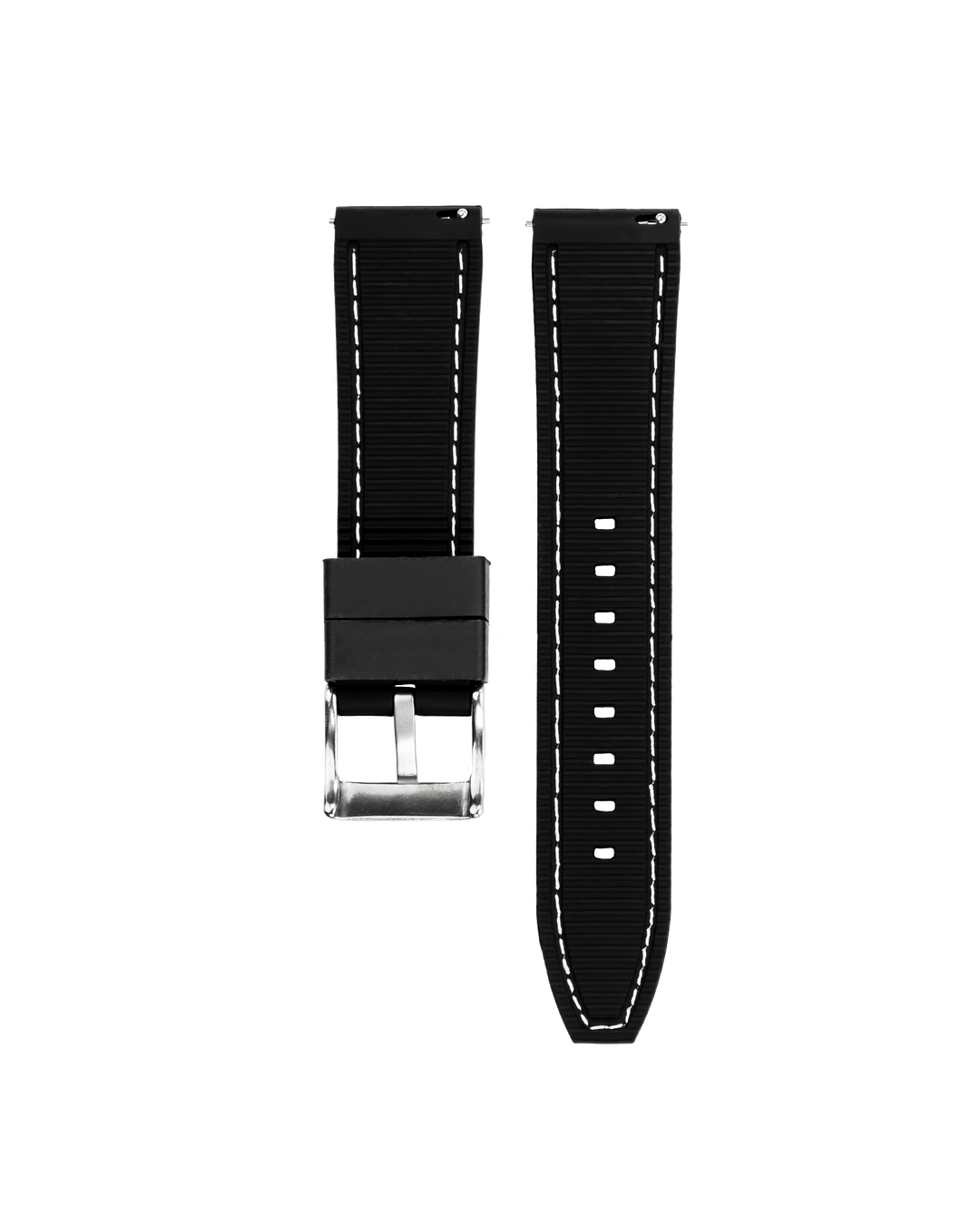 BRACELET SILICONE SPORT NOIR & BLANC