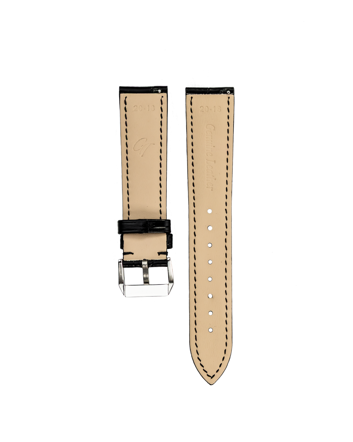 BRACELET CUIR CLASSIQUE NOIR