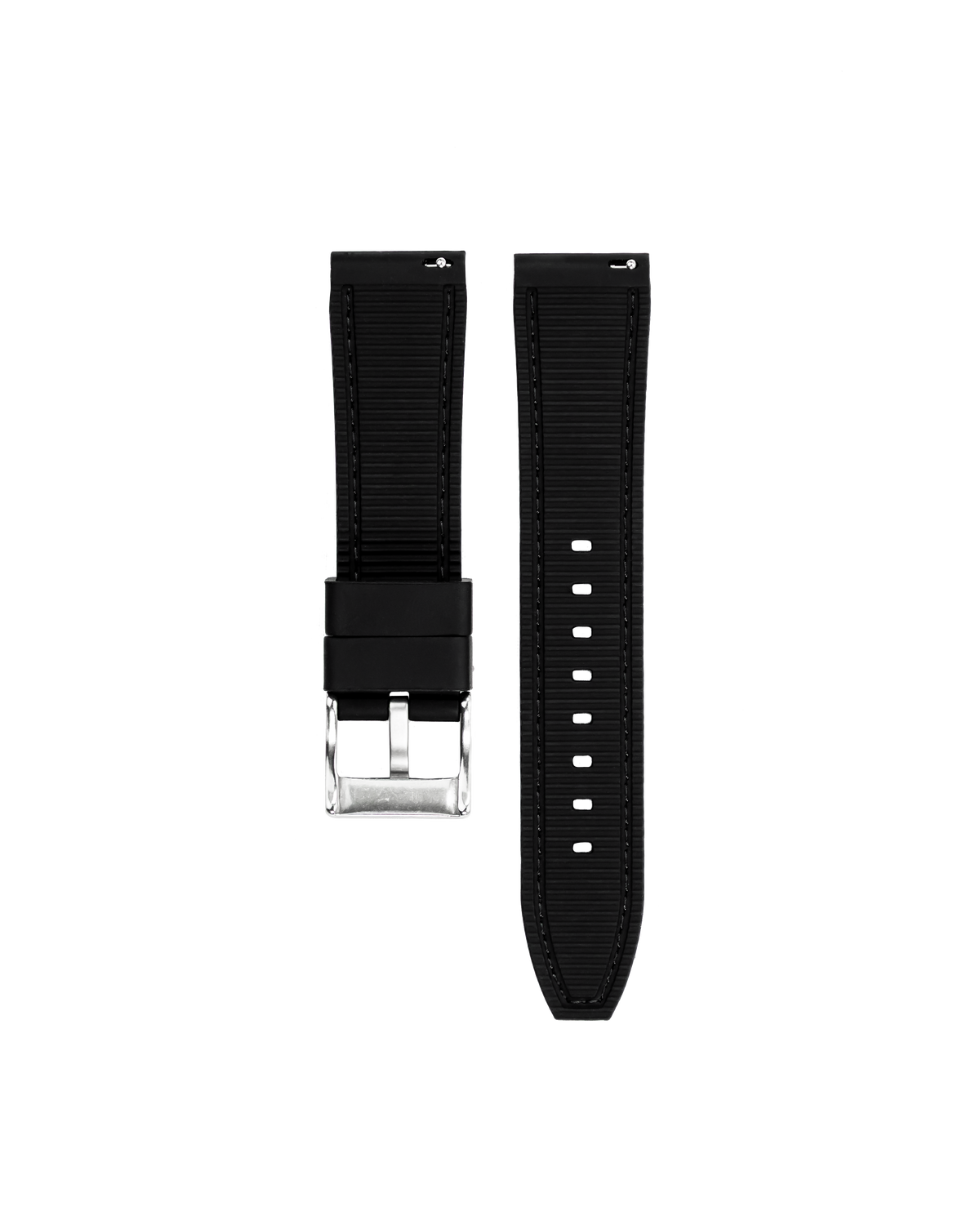 BRACELET SILICONE SPORT NOIR & NOIR