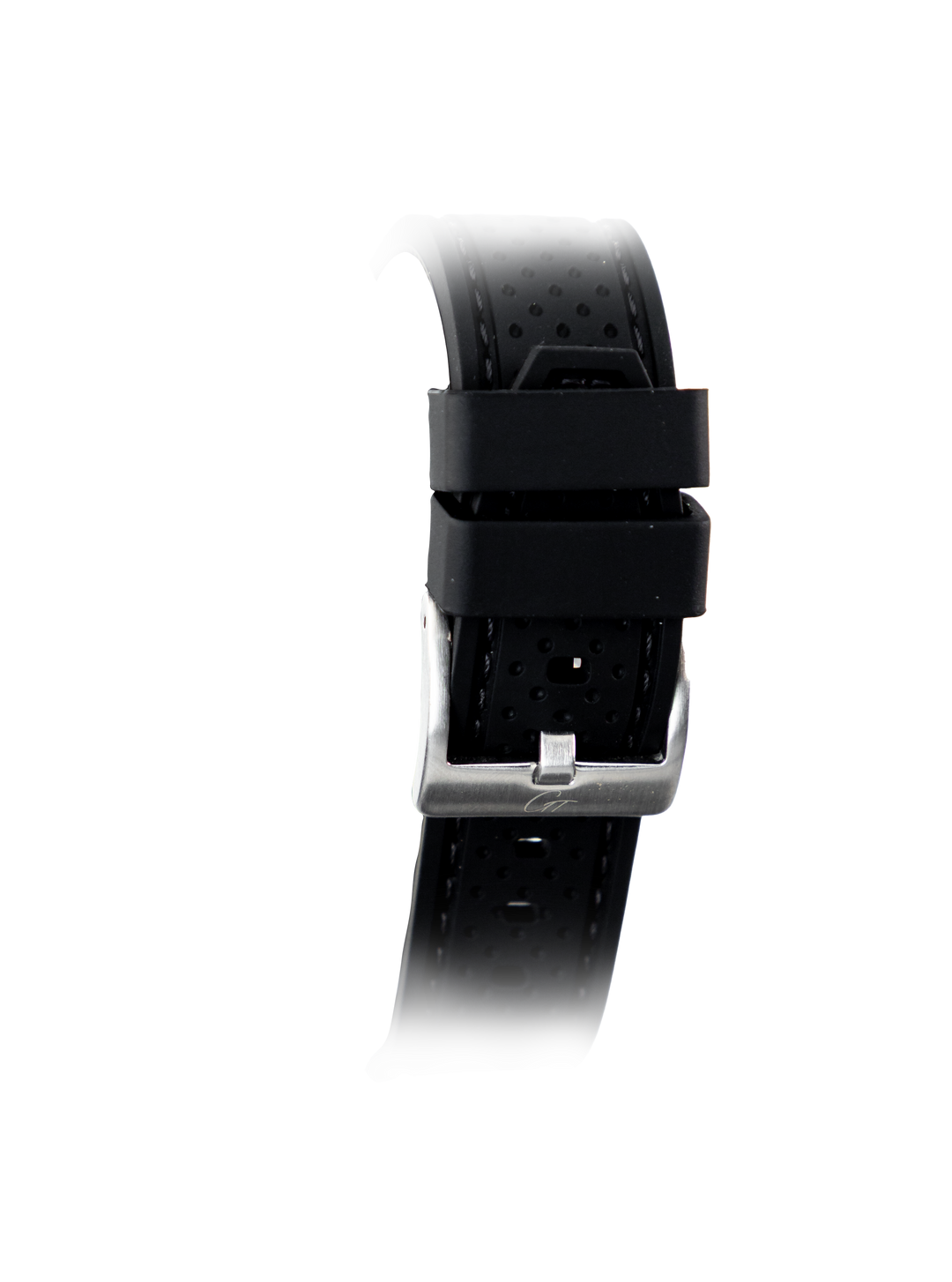 BRACELET SILICONE SPORT NOIR & NOIR